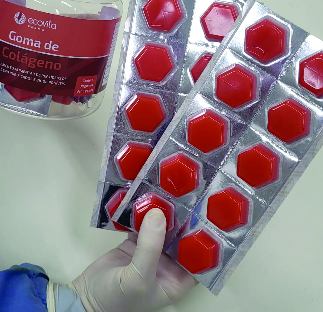 Fórma Farmacêutica em Jujuba sabor Morango - Ecovita Farma